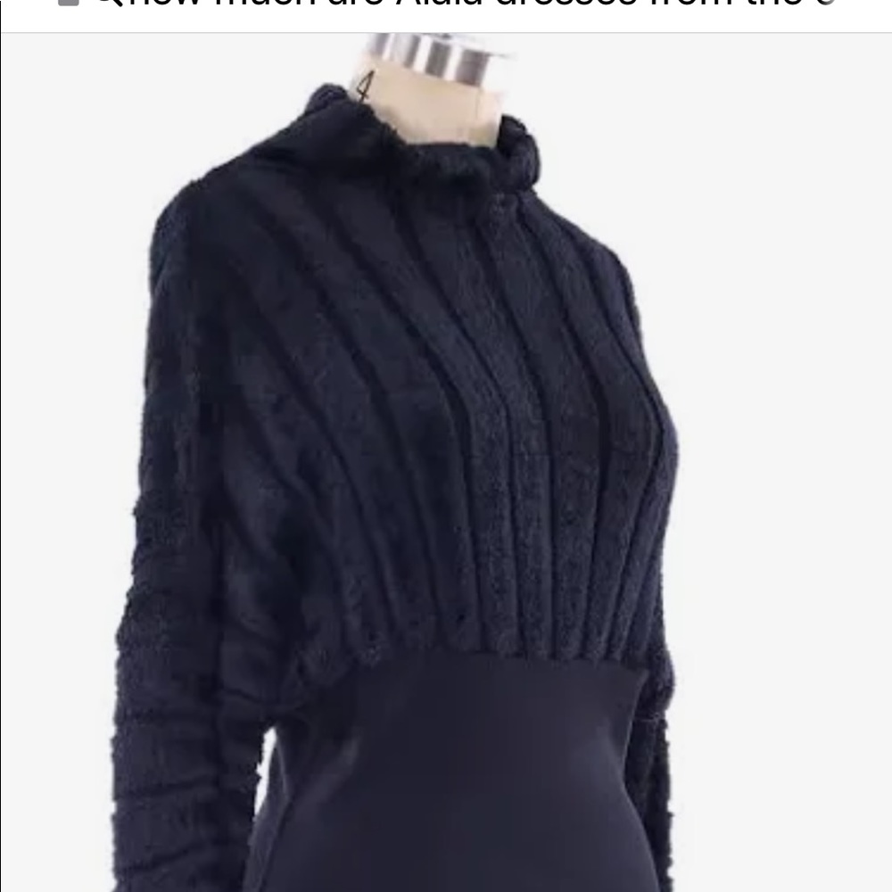 Vintage ALAIA black AV3 Black Azzedine Alaia 1990’s Collection. Only worn twice.